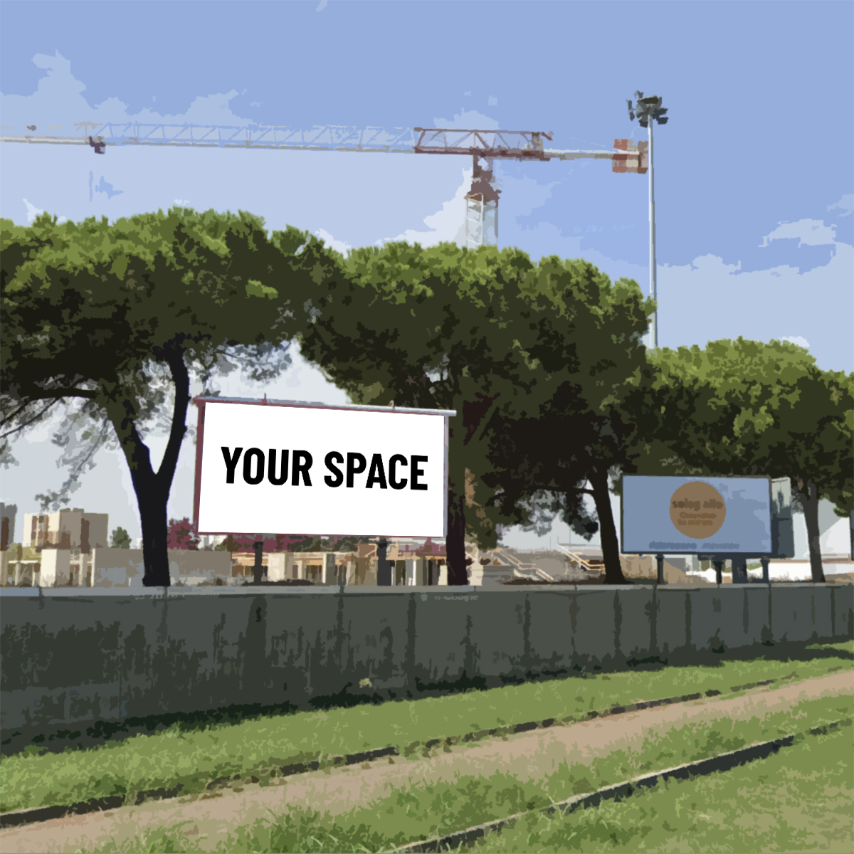 SPAZIO PUBBLICITARIO 600 x 300 Viale Europa (RAVENNA) Dal 19/10/2026 al 01/11/2026 14 giorni